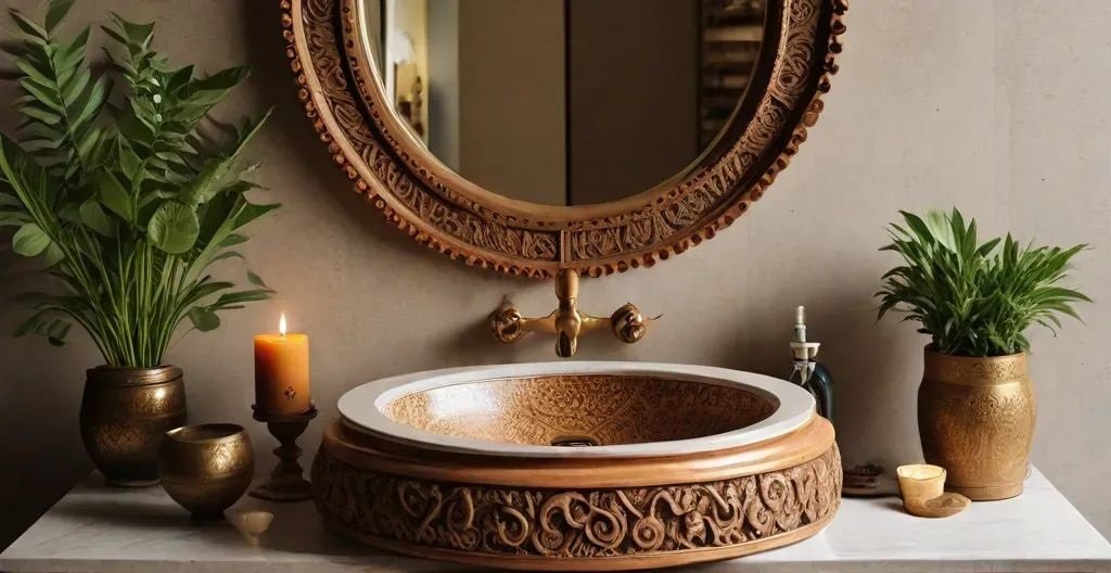 Table Top Wash Basin Designs in India